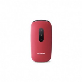 Téléphone portable pour personnes âgées Panasonic KX-TU446EXR 2,4" Rou