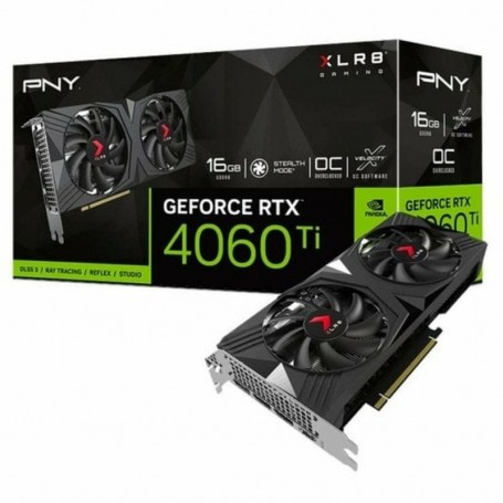 Carte Graphique PNY VCG4060T16DFXPB1-O GeForce RTX 4060 Ti 16 GB GDDR6
