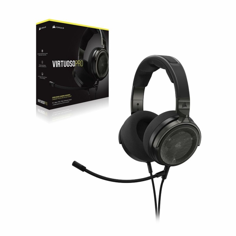 Image secondaire de Casques avec Microphone Corsair Virtuoso Pro Noir