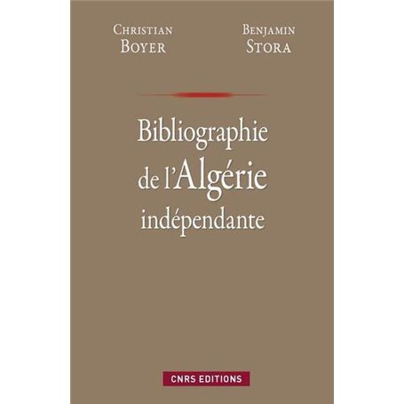 Bibliographie de l'Algérie depuis l'indépendance