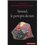 Simmel, le parti-pris du tiers