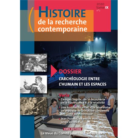 Histoire de la recherche contemporaine - tome IX. N°2