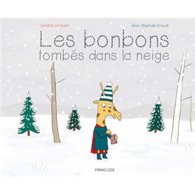 Les bonbons tombés dans la neige