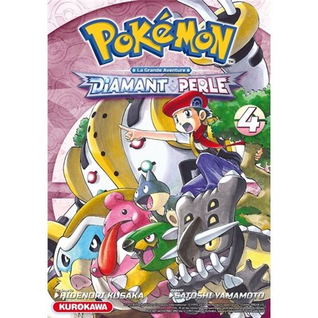 Pokémon Diamant Perle / Platine - tome 4