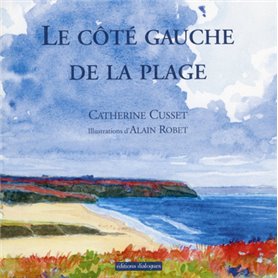 Le côté gauche de la plage