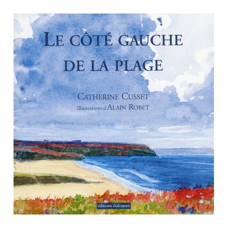 Le côté gauche de la plage