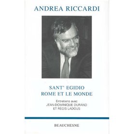 Andrea Riccardi, Sant'Egidio Rome