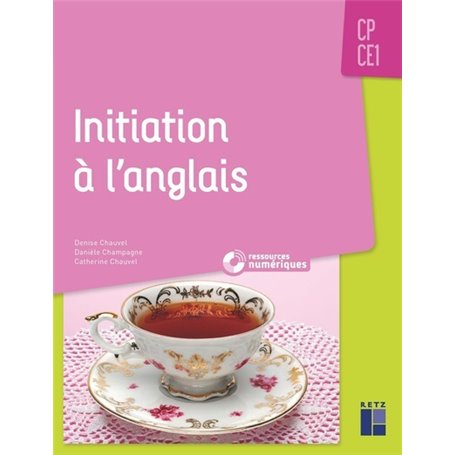 Initiation à l'anglais CP/CE1 + Cd-rom + téléchargement