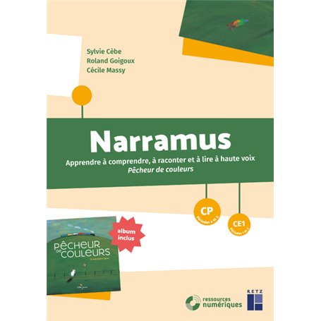 Narramus : Pêcheur de couleur CP-CE1 + CD-Rom + Téléchargement