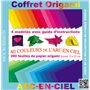 Coffret Origami 40 Couleurs de l'Arc en ciel