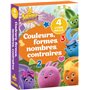 Coffret Sunny Bunnies - 4 livres : Couleurs, formes, nombres, contraires