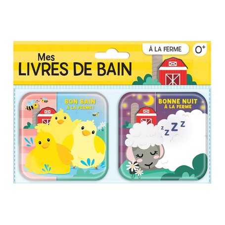 Mes livres de bain : A la ferme