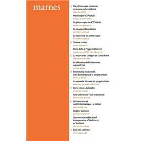 Marnes, documents d'architecture, vol. 1