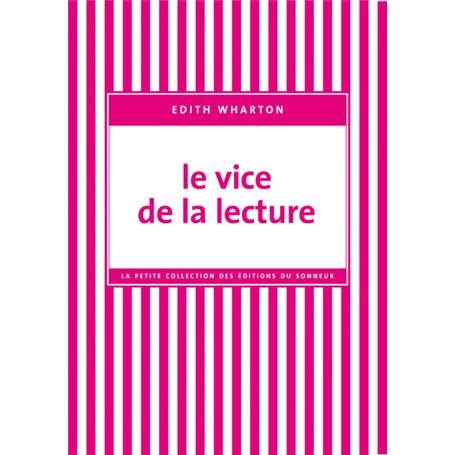 Le Vice de la lecture