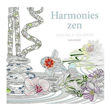 Harmonies zen - Dessins à colorier