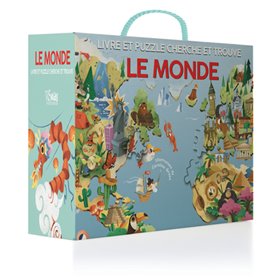 Livre et puzzle cherche et trouve - Le Monde