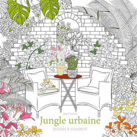 Jungle urbaine - Dessins à colorier