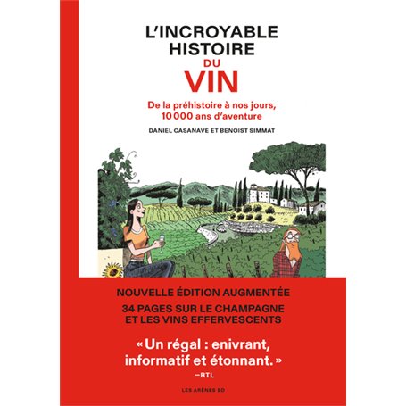 L'Incroyable histoire du vin - De la préhistoire à nos jours, 10 000 ans d'aventure