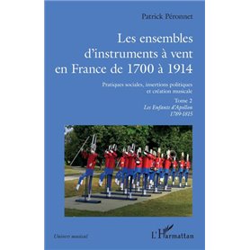 Les ensembles d'instruments à vent en France de 1700 à 1914