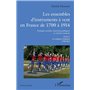 Les ensembles d'instruments à vent en France de 1700 à 1914