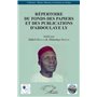 Répertoire du fonds des papiers et des publications d'Abdoulaye Ly