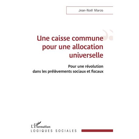 Une caisse commune pour une allocation universelle