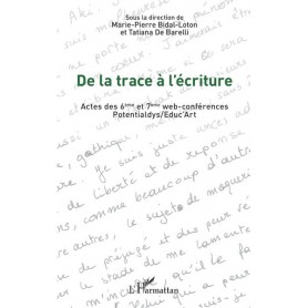 De la trace à l'écriture