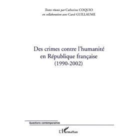 Des crimes contre l'humanité en République française