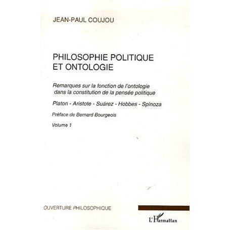 Philosophie politique et ontologie 1