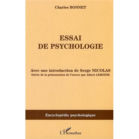 Essai de psychologie