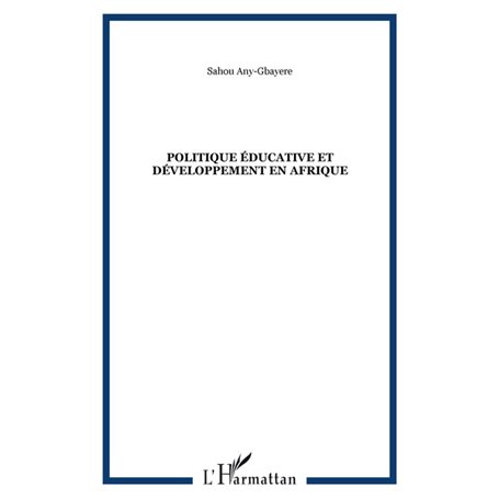 Politique éducative et développement en Afrique