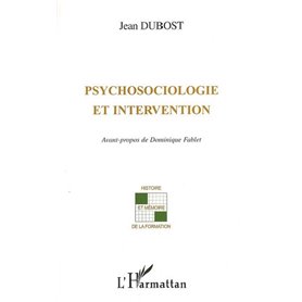 Psychosociologie et intervention