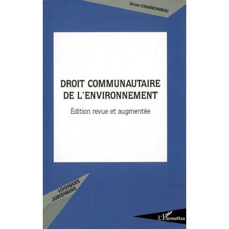 Droit communautaire de l'environnement