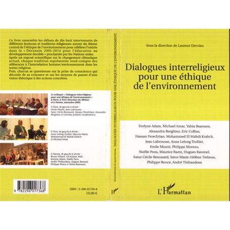 Dialogues interreligieux pour une éthique de l'environnement