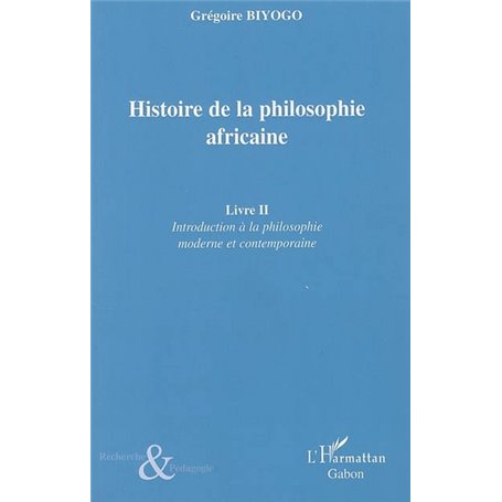 Histoire de la philosophie africaine