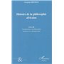 Histoire de la philosophie africaine