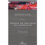 Essais de critique du marxisme