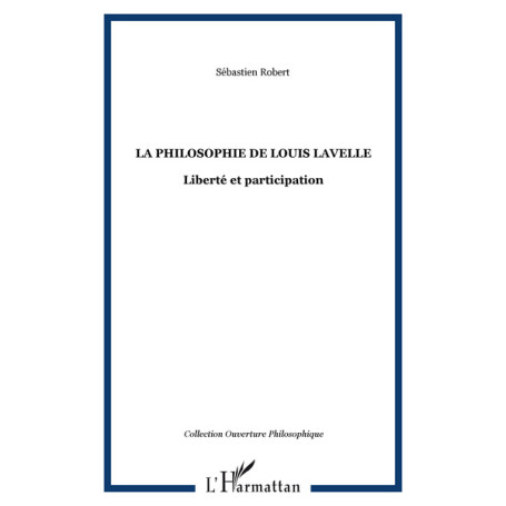 La philosophie de Louis Lavelle