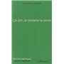 Ce soir, je fermerai la porte