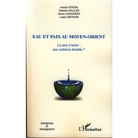 Eau et paix au Moyen-Orient