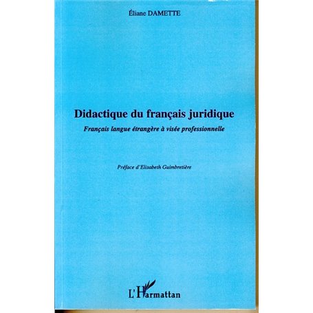 Didactique du français juridique