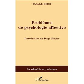 Problèmes de psychologie affective