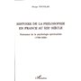 Histoire de la philosophie en France au XIXe siècle