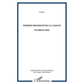 Poèmes des bouts de la langue