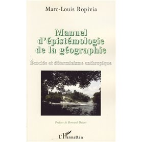 Manuel d'épistémologie de la géographie