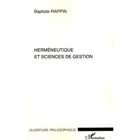 Herméneutique et sciences de gestion