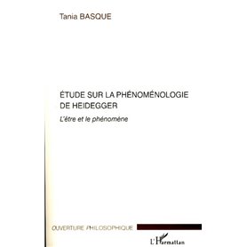 Etude sur la phénoménologie de Heidegger