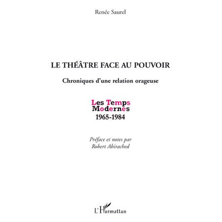 Le théâtre face au pouvoir