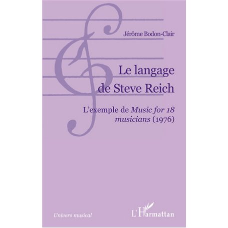 Le langage de Steve Reich