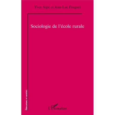 Sociologie de l'école rurale